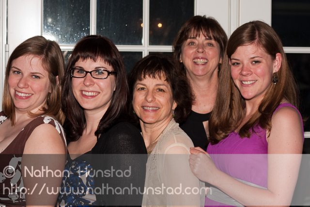 Julia Miller, Quinn Corbin, Alissa Fitch, and somebody's parents (sorry!)